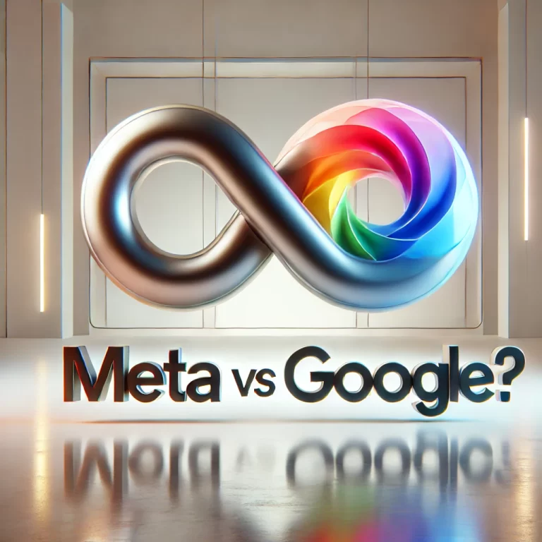 Meta vs Google picture